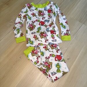 The Grinch Christmas Pajamas Set Long Sleeve Pants toddler size 5T
